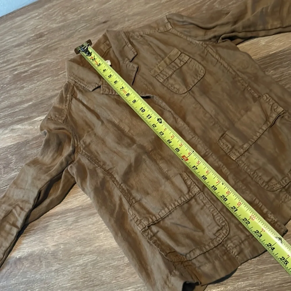 🧥J. Crew brown light jacket or blouse